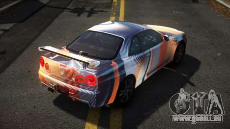 Nissan Skyline R34 Niohashi S13 für GTA 4