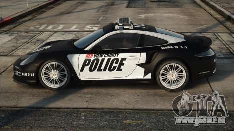 2014 Porsche 911 Turbo Police V1.1 pour GTA San Andreas