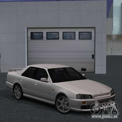 Nissan Skyline ER34 showroom pour GTA San Andreas