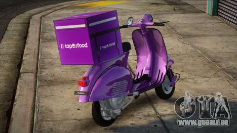 Vespa TapauFood Style pour GTA San Andreas