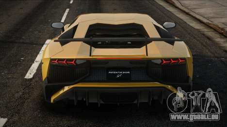 Lamborghini Aventador SV (SA lights) für GTA San Andreas