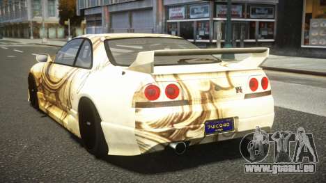 Nissan Skyline R33 Nebung S2 pour GTA 4