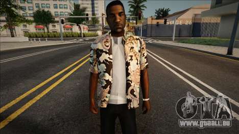 Jizzy dans une chemise pour GTA San Andreas