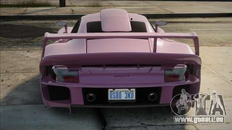 1998 Porsche 911 GT1 straßenversion Rose pour GTA San Andreas