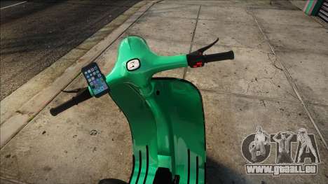 Vespa GrabFood Style pour GTA San Andreas