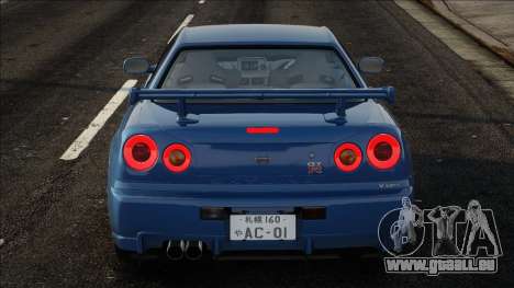 1999 Nissan Skyline GT-R R34 V-Spec V1.1 pour GTA San Andreas