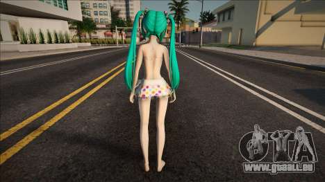 Hatsune Miku Polka Dot Bikini v2 für GTA San Andreas