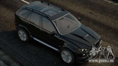 BMW X5 E53 Black für GTA San Andreas