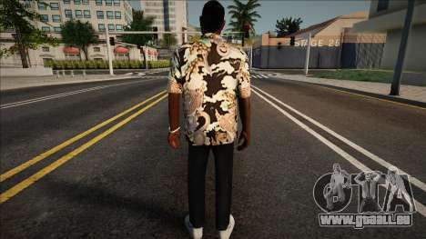 Jizzy dans une chemise pour GTA San Andreas