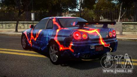 Nissan Skyline R34 Niohashi S10 für GTA 4