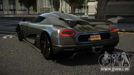 Koenigsegg Agera One Vugta pour GTA 4