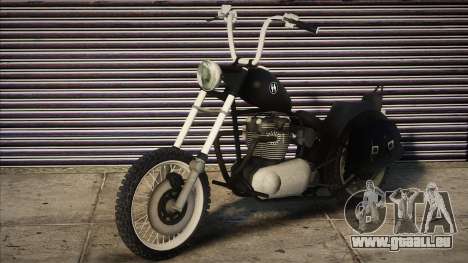 Triumph Bonnevile 1976 (The Walking Dead) v2 pour GTA San Andreas