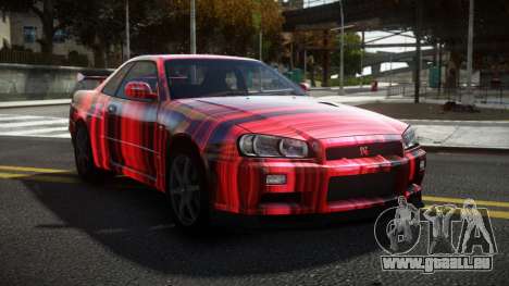 Nissan Skyline R34 Tufusa S4 pour GTA 4