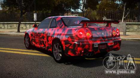 Nissan Skyline R34 Niohashi S6 für GTA 4