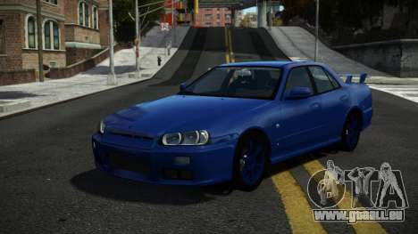 Nissan Skyline R34 Hefka pour GTA 4