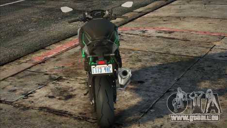 2020 Kawasaki Z-H2 LOW TXD pour GTA San Andreas