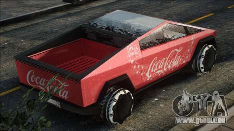 Tesla Cybertruck Coca-Cola pour GTA San Andreas