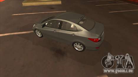 Hyundai Solaris (2011) für GTA San Andreas