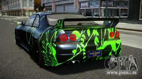 Nissan Skyline R33 Nebung S6 für GTA 4