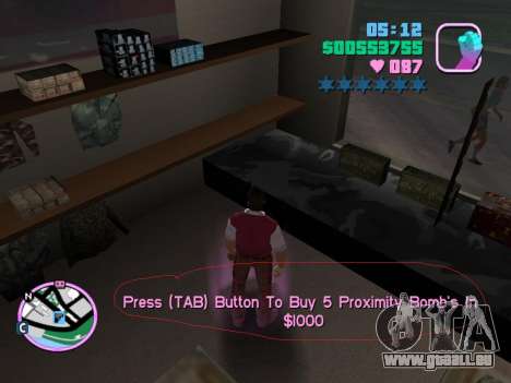 Proximity-Bombe für GTA Vice City