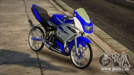 NINJA KAWASAKI RR SET INDO BIRU pour GTA San Andreas