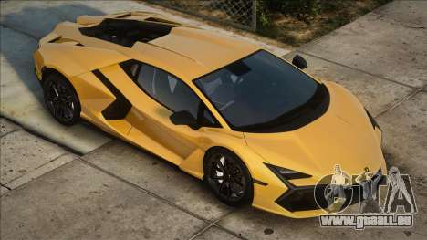 Lamborghini Revuelto 2024 Yellow pour GTA San Andreas