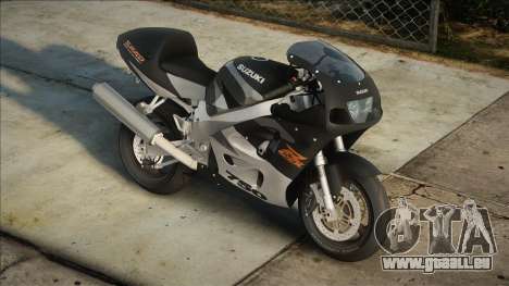 1997 Suzuki GSXR-750 SRAD Black-White pour GTA San Andreas