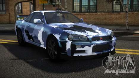 Nissan Skyline R34 Niohashi S4 für GTA 4