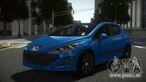 Peugeot 308 Tayushi pour GTA 4