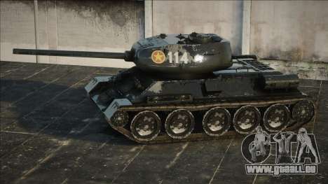 Vietnam T-34 Tank - Xe Tang T-34 Viet Nam pour GTA San Andreas