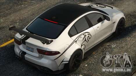 2017 Jaguar XE SV Project 8 Vinyl pour GTA San Andreas