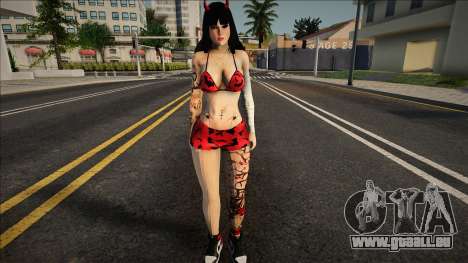 Fille d’Halloween V1 pour GTA San Andreas