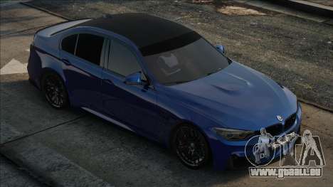 BMW M3 F80 Blue pour GTA San Andreas