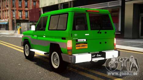 Toyota Land Cruiser Tacixo pour GTA 4