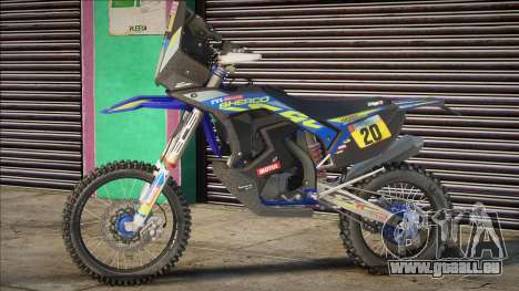 2022 Sherco 450 SEF Dakar Rally pour GTA San Andreas