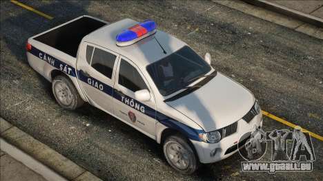 Mitsubishi L200 - Vietnam Traffic Police Pickup für GTA San Andreas