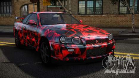 Nissan Skyline R34 Niohashi S6 für GTA 4