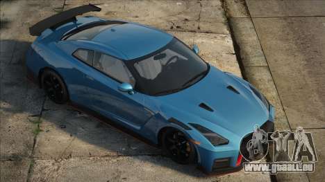 2021 Nissan GTR Blue pour GTA San Andreas