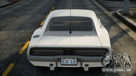 Dodge Charger RT White pour GTA San Andreas