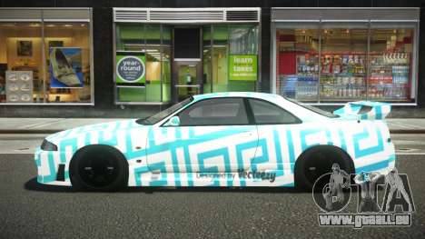 Nissan Skyline R33 Nebung S13 pour GTA 4