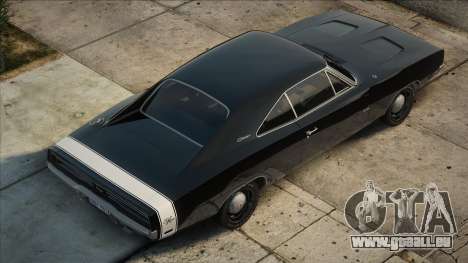 Dodge Charger RT Black für GTA San Andreas