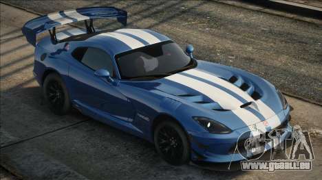 2016 Dodge Viper GTS-R Extreme Aero V1.2 pour GTA San Andreas