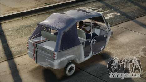 Tuktuk Piaggio Ape Calessino Taxi pour GTA San Andreas