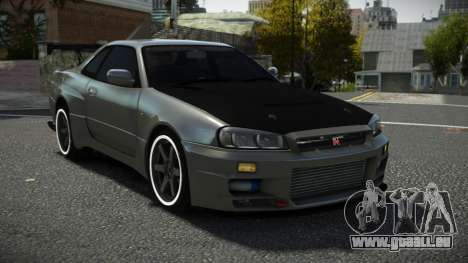 Nissan Skyline R34 Fasbo pour GTA 4