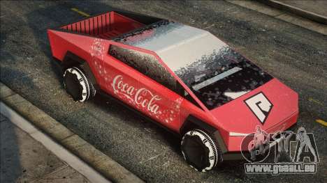 Tesla Cybertruck Coca-Cola pour GTA San Andreas