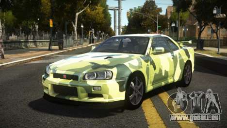 Nissan Skyline R34 Niohashi S2 pour GTA 4