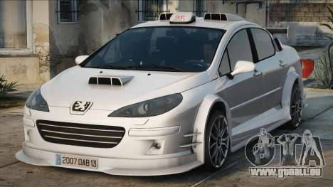 Peugeot 407 Taxi Marseille für GTA San Andreas