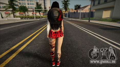 Fille d’Halloween V1 pour GTA San Andreas