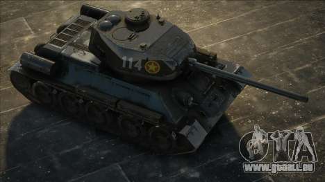 Vietnam T-34 Tank - Xe Tang T-34 Viet Nam pour GTA San Andreas