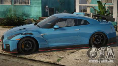 2021 Nissan GTR Blue pour GTA San Andreas